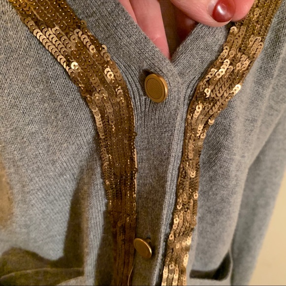 Anthropologie Vermeil Streams Hi-Lo Cardigan boho - Picture 6 of 16